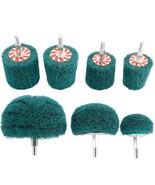 Highfree 7 Pcs Non Woven Abrasive Buffing Wheels Drill Attachment Set, 1... - $31.92