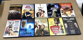 Golden Age Classic Movie DVD Lot Hollywood Bogart C Grant McQueen Brando Heston - $49.49