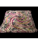 Vintage 1960s Emilio Pucci Silk Chiffon Scarf Psychedelic Swirl Fantasy - £87.79 GBP