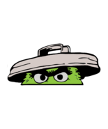 Oscar The Grouch Trash Peeper Funny Vinyl Vehicle Auto Graphic Decal Sti... - $12.25 CAD
