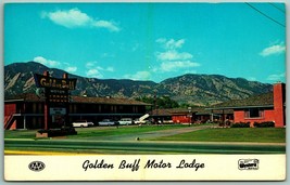 Golden Bluff Motor Lodge Motel Boulder Colorado CO UNP Chrome Postcard I6 - £3.84 GBP