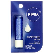 NIVEA A Kiss of Moisture Essential Lip Care 0.17 oz (Pack of 5) - £25.47 GBP