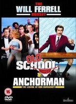 Old School - Unseen/Anchorman - The Legend Of Ron Burgundy DVD (2006) Will Pre-O - £14.86 GBP