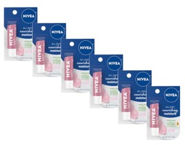 NIVEA A Kiss of Shimmer Radiant Lip Care 0.17 oz (Pack of 6) - £30.36 GBP