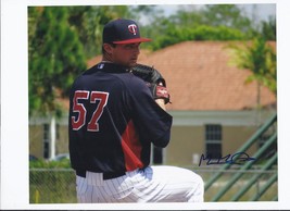 Mason Melotakis Signed autographed 8x10 Minnesota Twins Top Prospect - $14.15