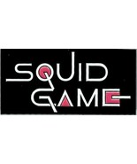 Squid Game Korean TV Series Name Logo Metal Enamel Lapel Pin NEW UNUSED - £6.28 GBP
