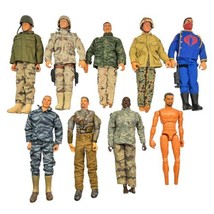 GI Joe Hasbro Pawtucket + Clones 12&quot; Action Figure Lot Of 9 + Extras - £37.19 GBP