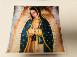 Our Lady of Guadalupe 5.75&quot; x 5.75&quot; Custom Glossy Decal Sticker, New - $7.92