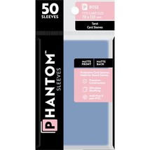 Rose Phantom Sleeves 50pcs (70x120mm) - Matte/Matte - £14.89 GBP