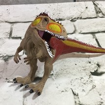 Dinosaur Figure Predator Raptor Tan Yellow Plastic 6” - £11.93 GBP