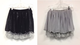 New Chandelier LF Stores Designer Sequin Club Full Skirt Size S &amp; M $144... - £15.92 GBP