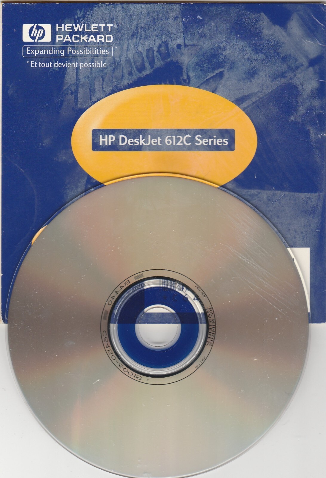 HP Deskjet 612C series  v. 11.2 for Win 3.1/95/98/NT ~ CD-ROM Item image 2