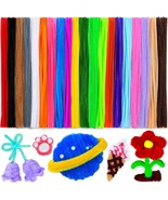 Eppingwin 200 PCS Pipe Cleaners, Multi-Colored Pipe Cleaners Craft Suppl... - $21.77