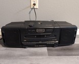 Vintage JVC Boombox PC-W333 Stereo Cassette Player AM/FM Radio TESTED WO... - $134.49