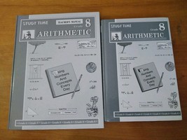 Study Time Arithmetic Grade 8 Complete Student Text And Teacher’s Manual - $39.59