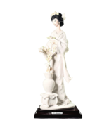 Vintage Giuseppe Armani Resin Oriental Lady Flower Sculpture Figurine St... - £157.31 GBP