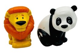 Fisher Price Little People Lion Panda Chimp Share Care Safari Animal Lot... - £9.88 GBP