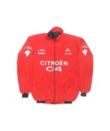 Citroen C4 Racing Jacket | Red Jacket | NASCAR jacket | racer jacket | G... - $179.97