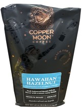 Copper Moon World Coffee Hawaiian Hazelnut Ground Medium Roast 2.5 lbs F... - £19.38 GBP