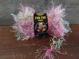 Lion Brand Fun Fur Yarn Confetti 1 Skeins 1.75oz 64 Yard Bulky 5 - £6.02 GBP