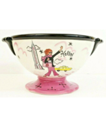 Jennifer Brinley Certified International Hello Candy Dish Pink and Black... - $287.52 MXN