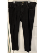 Lee Regular Fit Black Jeans Mens Size 40 X 32 - $17.58