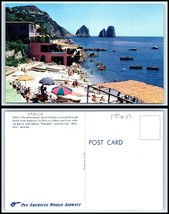 Italy Postcard - Pan Am, Capri J39 - £2.28 GBP