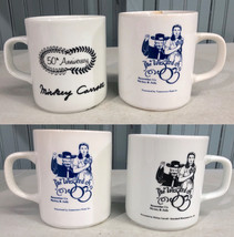 Two Wizard of Oz Judy Garland Mickey Carroll Coffee Mugs 50th Anniversar... - $17.34