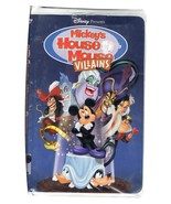 Disney Mickey House of Mouse Villains VINTAGE VHS Cassette in Clamshell ... - $14.84