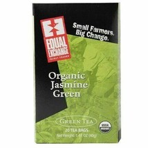 NEW Equal Exchange Organic Jasmine Green Tea 20 CT - £8.74 GBP