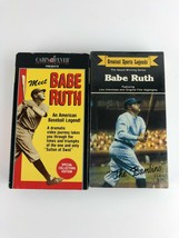 Babe Ruth The Bambino/Meet Babe VHS Video Tape Lot - £14.00 GBP