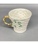 Belleek Ireland Coffee Mug Shamrock/Basket Weave - €17,12 EUR