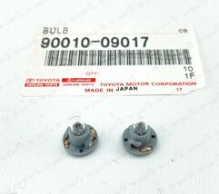 NEW GENUINE TOYOTA 90010-09017 COOLER CONTROL SWITCH BULB  SET OF 2 - $24.65