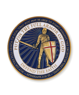Armor of God Challenge Coin – Stand Fearless in Faith - $19.99