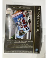 Dimensions Gold Collection Holiday Glow Stocking Counted Cross Stitch K-... - $47.28 CAD