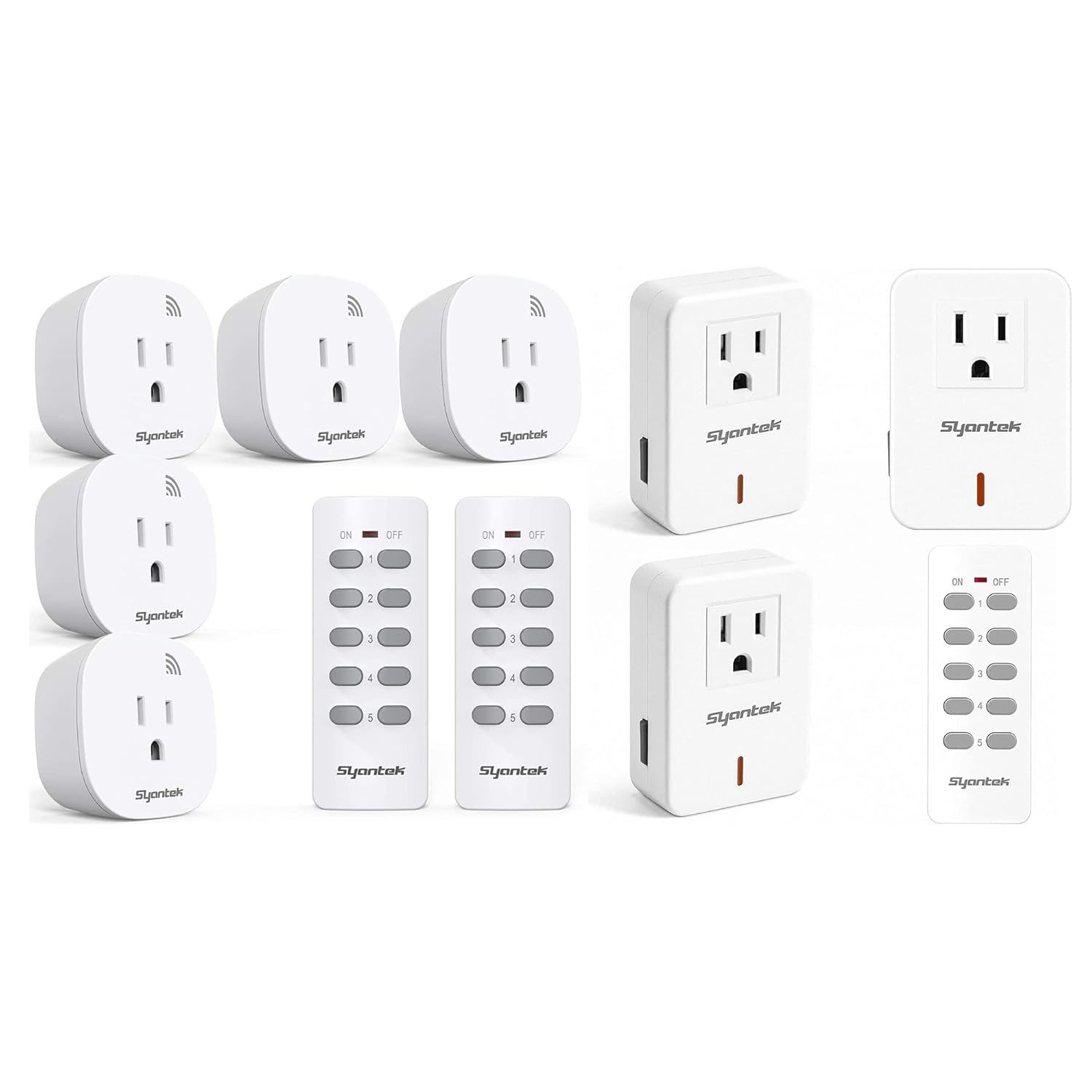Remote Control Outlet Wireless Light Switch For Household Appliances, Up To 100