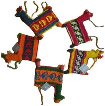 Terrapin Trading Fair Trade Woolen Llama Shaped Shoulder Bag/Purse [Apparel] - £12.44 GBP
