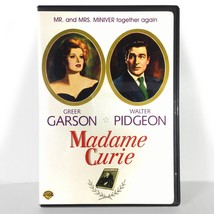 Madame Curie (DVD, 1943, Full Screen) Like New !    Greer Garson  Walter Pidgeon - £16.75 GBP