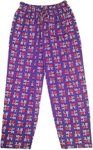 I Love NY Lounge Pants Purple Heart Pajama Novelty Bottoms - £15.78 GBP