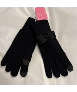 BNWTS Kate Spade METALLIC  BOW Gloves + GIFT RECEIPT - £37.27 GBP