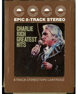 CHARLIE RICH GREATEST HITS 8 TRACK 1976 EPIC RECORDS PEA 34240 SLIPCASE ... - £7.43 GBP