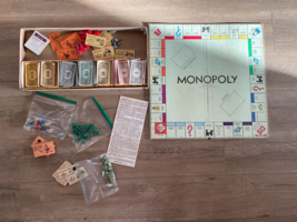Monopoly Board Game Vintage 1961 ? AS IS - £23.60 GBP