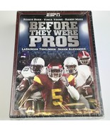 ESPN Lot of 3 DVDs Before They Were Pros, Friday Night Heroes, Year in R... - $3.94