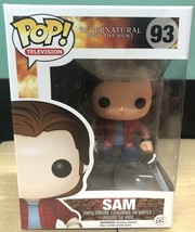 Funko Pop Supernatural Sam Blood Splatter 93 Exclusive Vinyl Figure Rare - £69.98 GBP