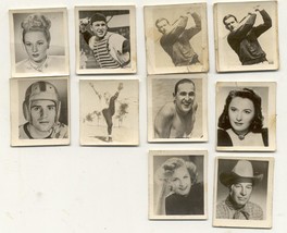 11 1948 Kellogg&#39;s Pep Cards Stanwyck,McAfee,Elliot, M Tresh G McFee C Tippi - £43.33 GBP