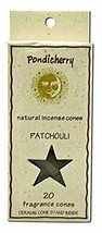 Pondicherry Natural Incense Patchouli Cones 20 per package (includes cer... - £7.54 GBP