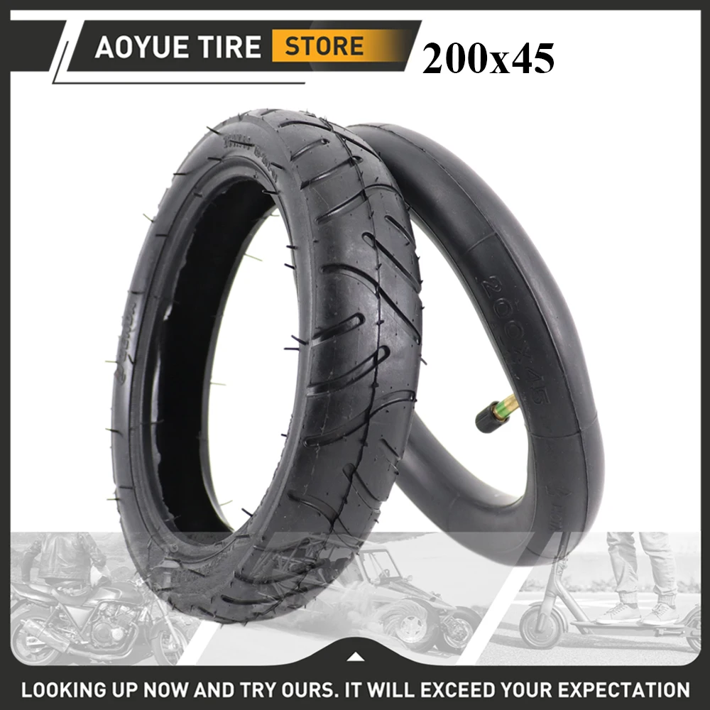 8 Inch 200x45 Tyre Outer Tire Inner Tube 200*45 For Electric Scooter Razor - £16.03 GBP+
