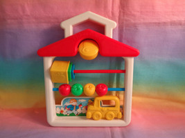 Vintage 1991 Fisher Price Discovery Beads School Travel Size Nesting Cup... - $4.30