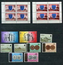 Jersey  1976-7 2 Panes+stamps MNH 2966 - $4.95