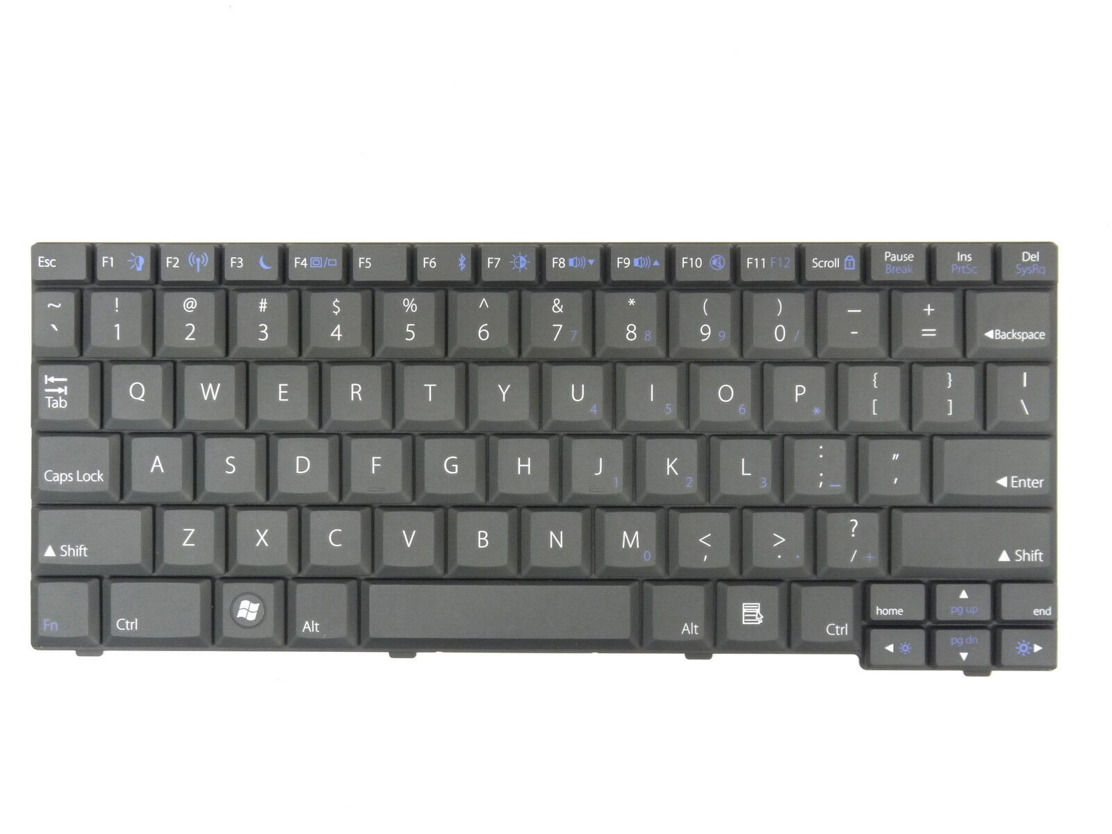 NEW Gateway C-120X C-5815 C-5817 E-155 12" Black US Keyboard - $61.99